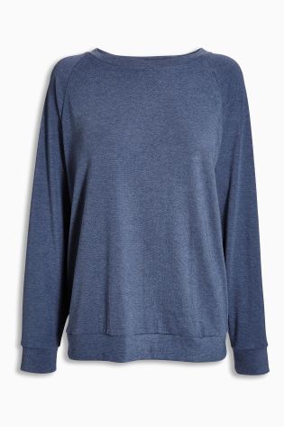 Blue Long Sleeve Sweater